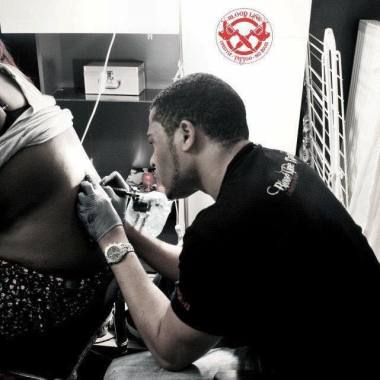 Blood Line Tattoo