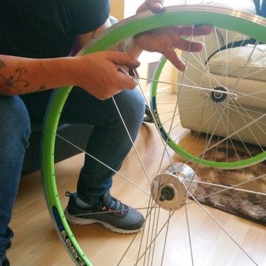 Mecánico bicicleta