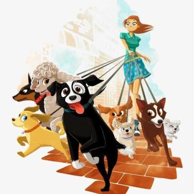 Eva, paseadora y cuidadora de mascotas