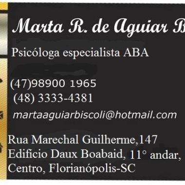 Marta  Rodrigues de Aguiar Biscoli
