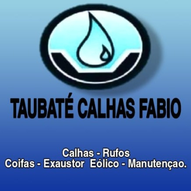 Taubaté calhas Fabio