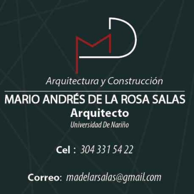 Mario A. De La Rosa, Arquitecto