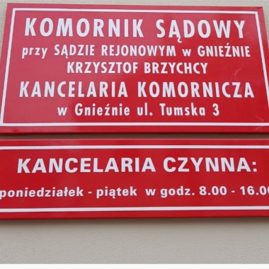 Komornik Sądowy przy Sądzie Rejonowym w Gnieźnie Andrzej Kramer