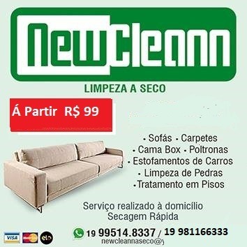 New Cleann Lavanderia  de Tapetes e Sofás