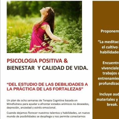 Psicología Positiva y Mindfulness