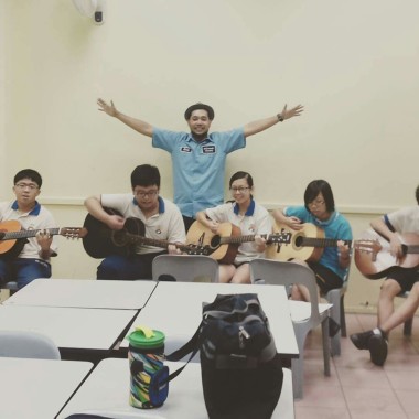 Guitar and Ukulele class