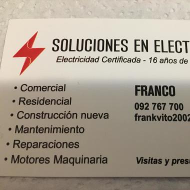 Soluciones en Electricidad