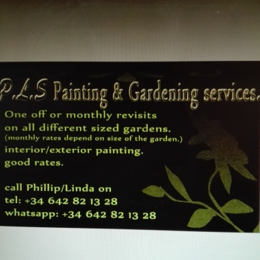 P.L.S Painting and Gardening services