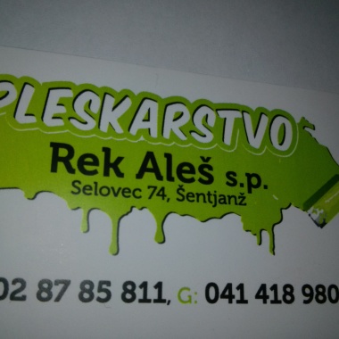 PLESKARSTVO, REK ALEŠ, s.p.