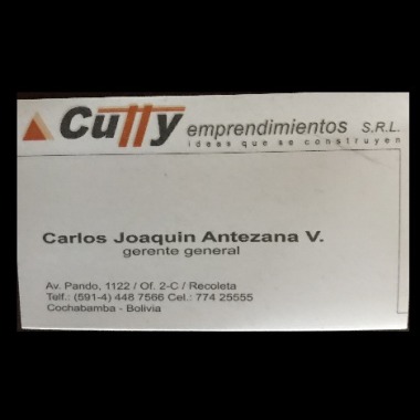 CUTTY EMPRENDIMIENTOS S.R.L