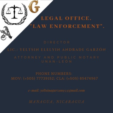 LEGAL OFFICE.   "LAW ENFORCEMENT".
