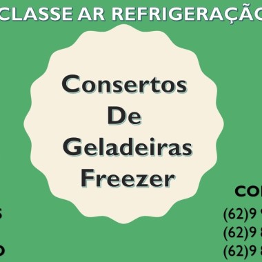 Classe ar refrigeraçao  geladeiras e freezer