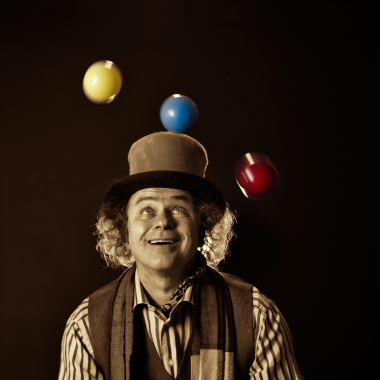 Christof Habringer alias Clown Leonardo