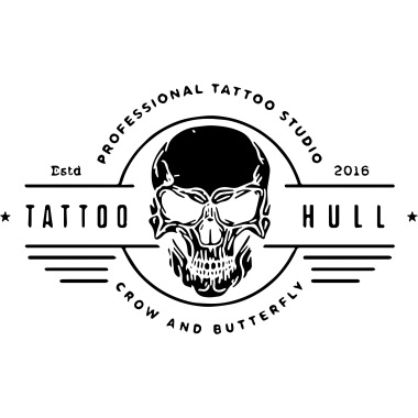 Crow and Butterfly Tattoo Hull