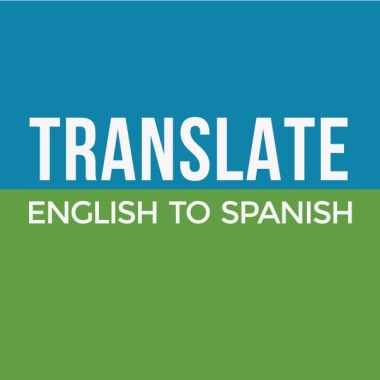 Translate English to Spanish