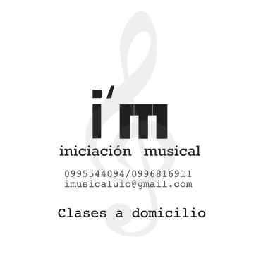 I'm - Iniciación Musical