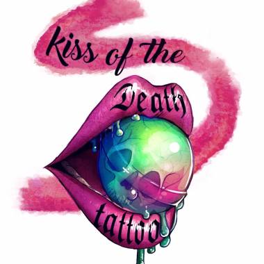 Kiss of the death tattoo