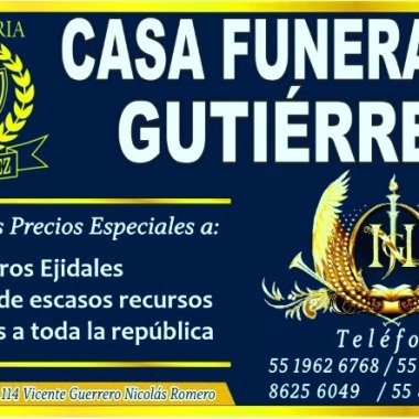 Funerales Gutierrez Agencia platino