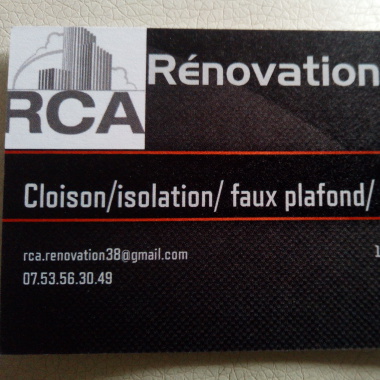 RCA Rénovation