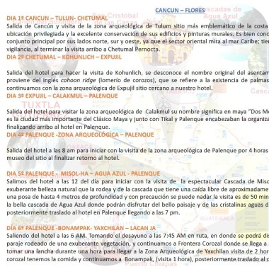 SERVICIO TURISTICO DE PALENQUE, S.A. DE C.V.