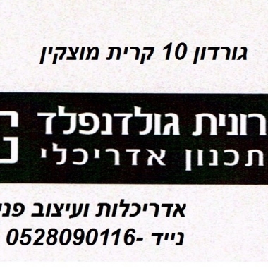 רונית גולדנפלד אדריכלות ועיצוב פנים