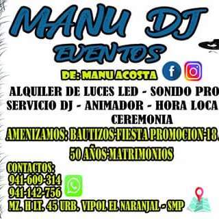 Manu dj eventos
