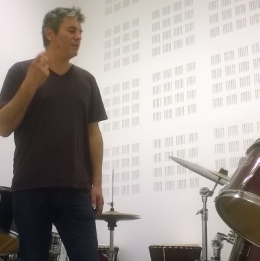 Xavier professeur de batterie