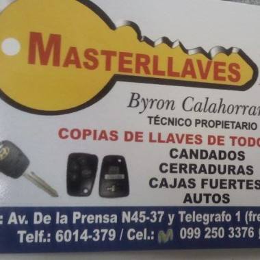 Copiadora de Llaves Masterllaves