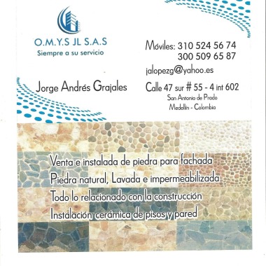 OBRAS MANTENIMIENTOS Y SERVICIOS JL S.A.S.