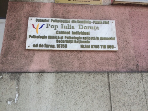 Cabinet de psihologie Pop Iulia Doruta