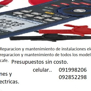 AyD reparaciones y mantenimientos eléctricos.