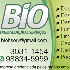 BIO HIGIENIZAÇÃO E SERVIÇOS