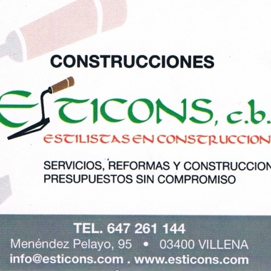 Construcciones y reformas esticons