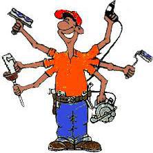 Homme toutes mains