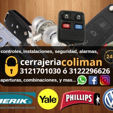Cerrajería 24HORAS COLIMA