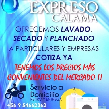 Lavandería expresó calama