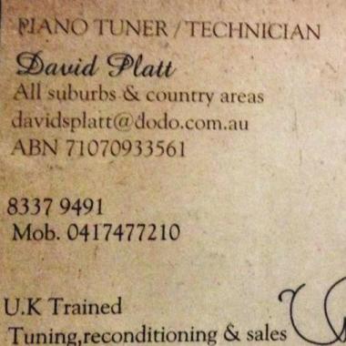 David Platt Piano Tuning & Repairs