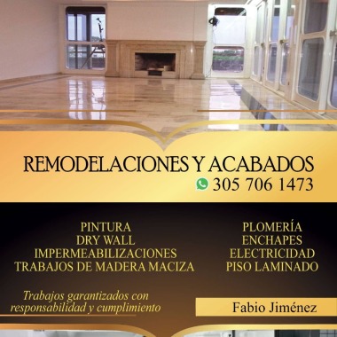 Fj construcciones  y remodelación  s a s