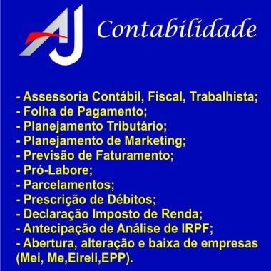 AJ CONTABILIDADE