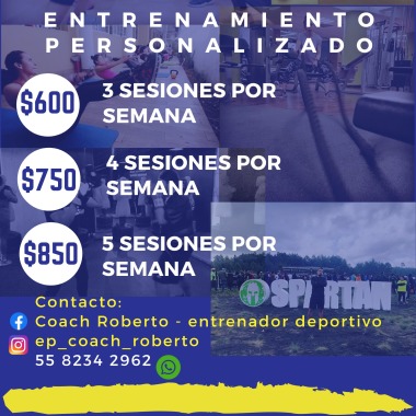 Coach Roberto - Entrenador Personal - 5582342962