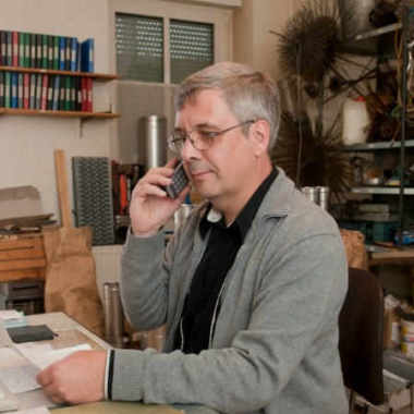 Schornsteinfegermeister Frank Ludwig