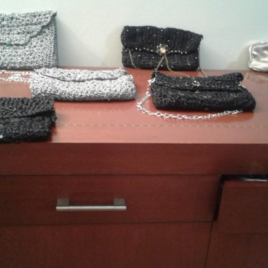 Carteras pichara tejidas