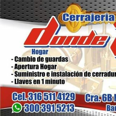 Cerrajeria donde tello