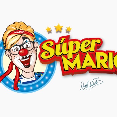 Payaso súper mario