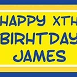 Birthday Banner-custombirthdaybanners.co.uk