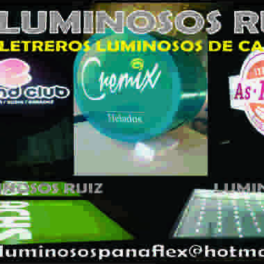 Cajas para letreros