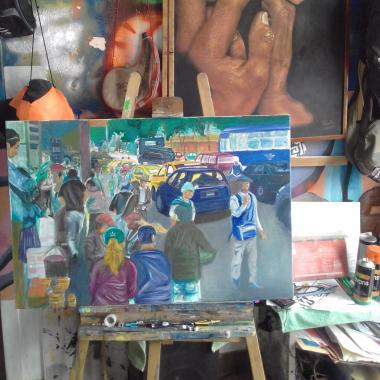 Clases de dibujo, pintura y escultura