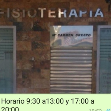 Fisioterapia M. C. Crespo
