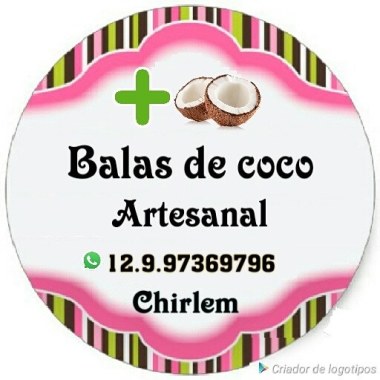 Balas de coco Artesanal  +Coco