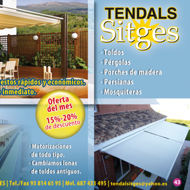 TENDALS SITGES